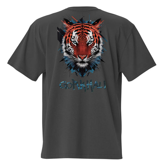 Tiger Gorkhali Oversized faded t-shirt