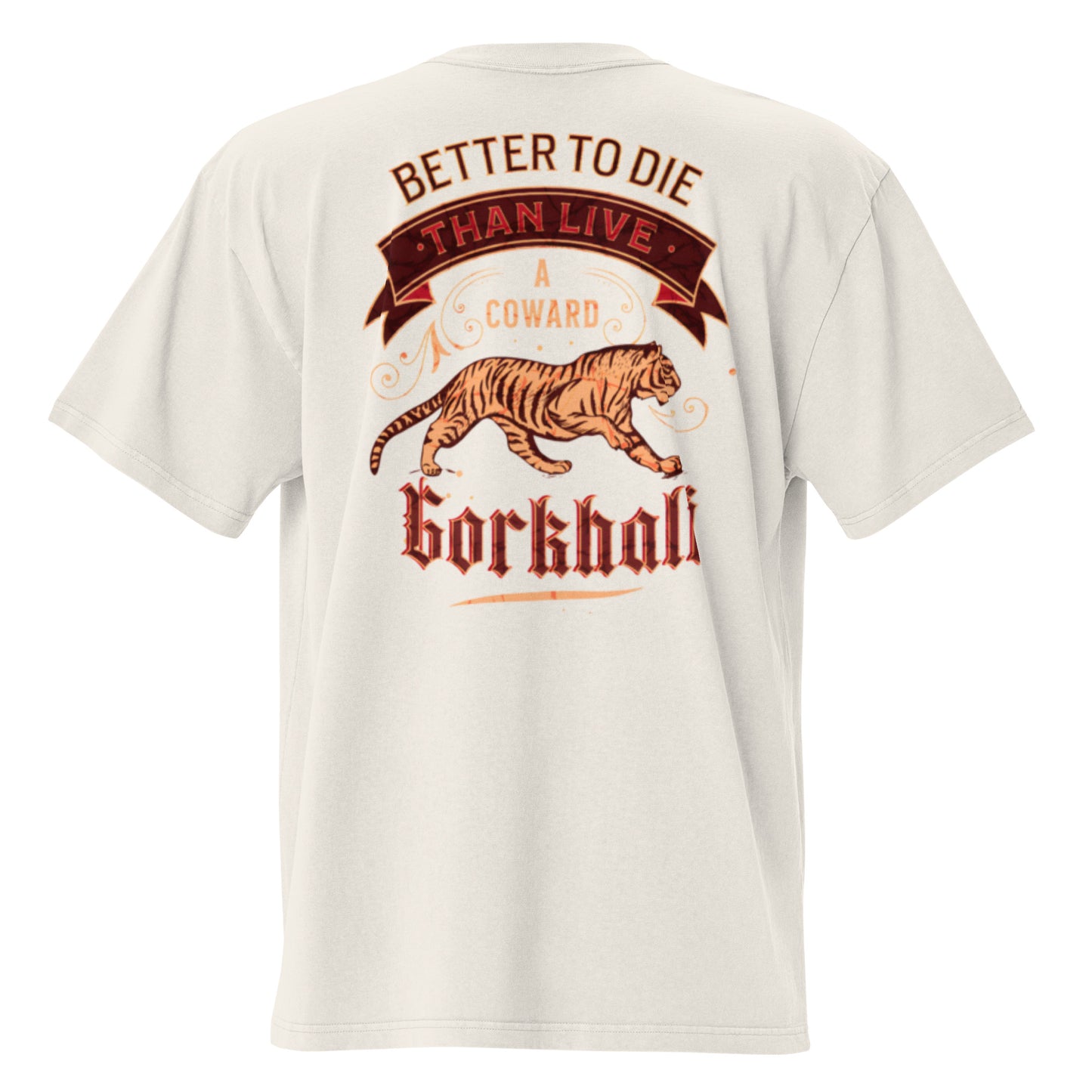 Gorkha Tiger Oversized faded t-shirt