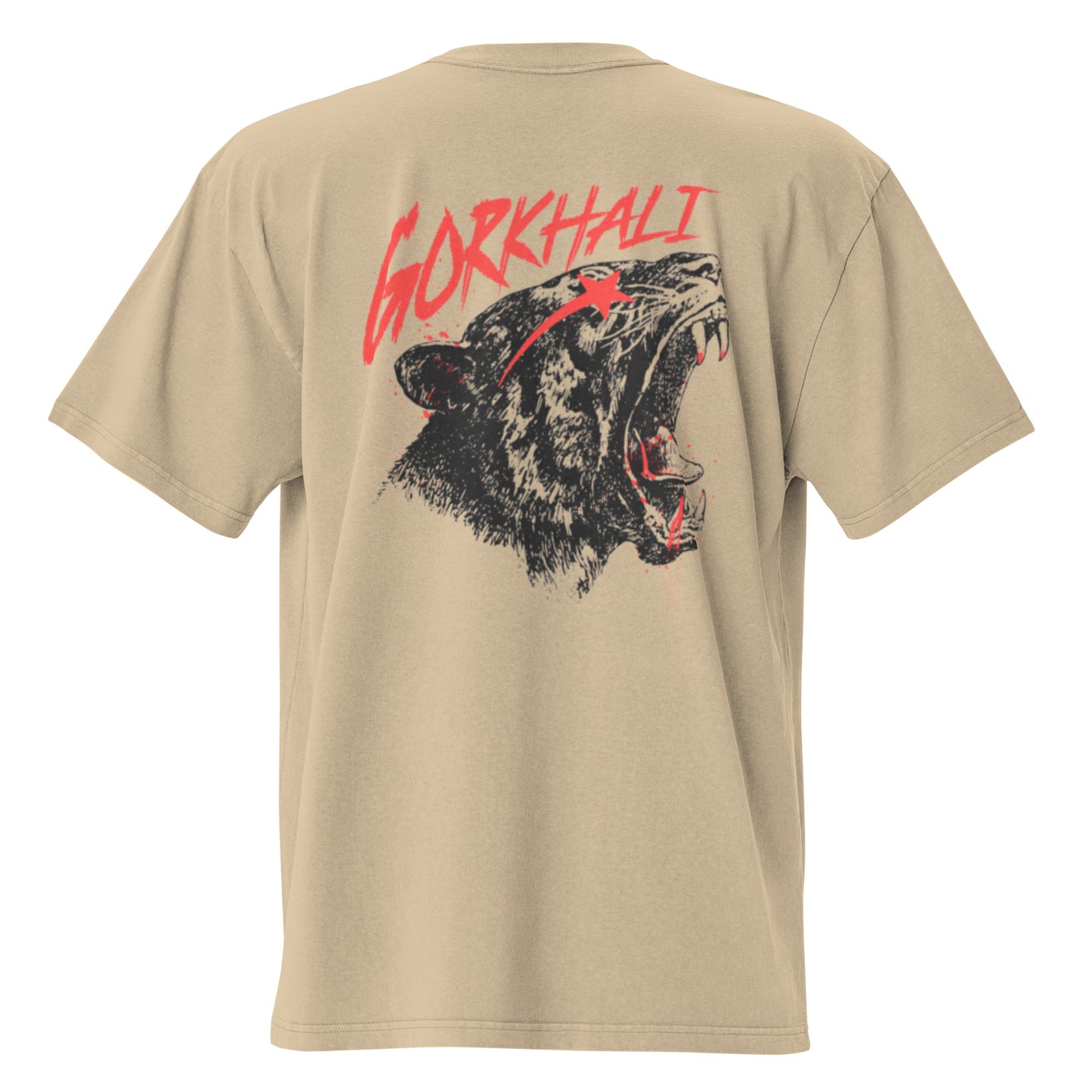 GorkhaliI Oversized faded t-shirt